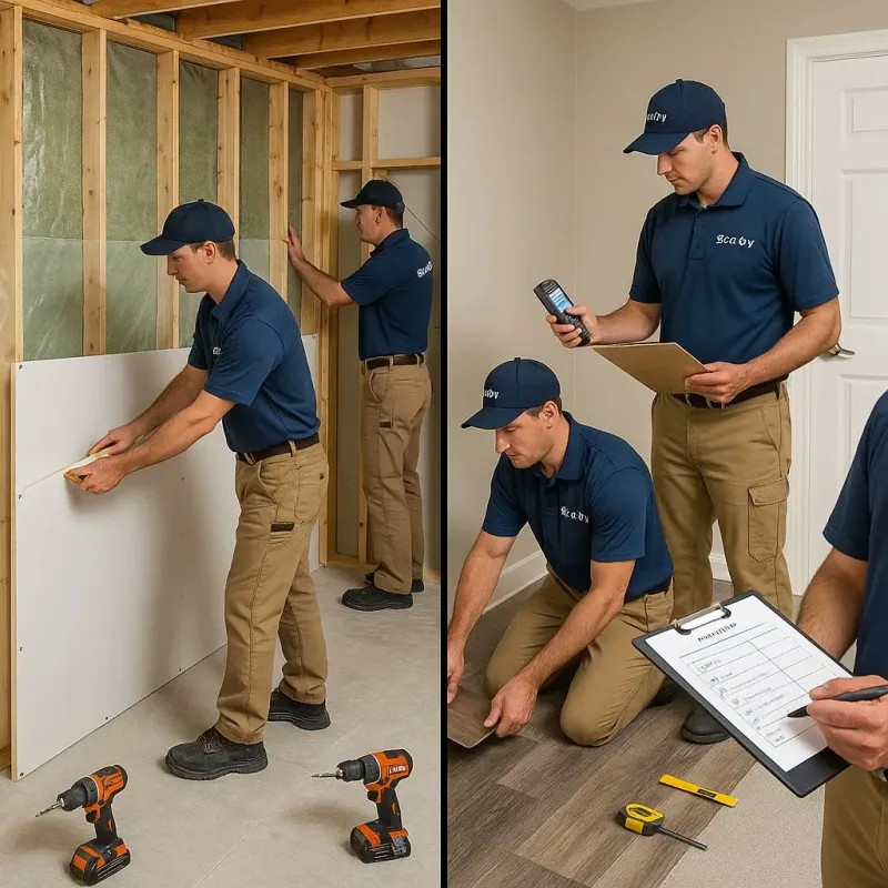 Repairs and Reconstruction process in Pflugerville, TX