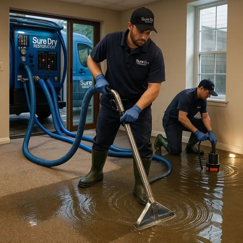 Water Extraction and Removal process in Pflugerville, TX
